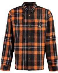 Dickies - Nimmons Check Print Cotton Shirt - Lyst