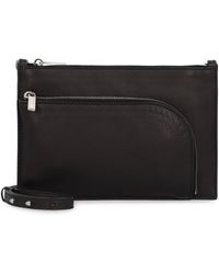 Rick Owens - Leather Clutch - Lyst