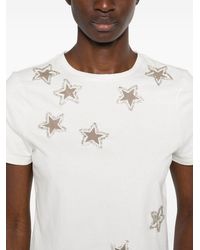 Alice + Olivia Stace Face Cotton T-shirt in White | Lyst