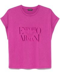 Emporio Armani - Logo T-Shirt - Lyst