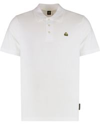 Moose Knuckles - Short Sleeve Cotton Polo Shirt - Lyst