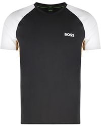 BOSS - Techno Fabric T-Shirt - Lyst