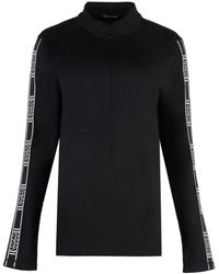 Wolford - Logo Print Long Sleeve Top - Lyst