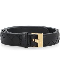 Bottega Veneta - Watch Intrecciato Nappa Belt - Lyst