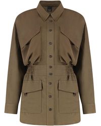 Pinko - Oramai Viscose Overshirt - Lyst