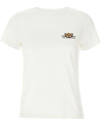 KENZO - Happy Tiger Cotton T-Shirt - Lyst
