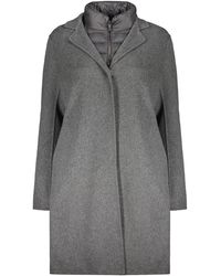 Moorer - Coat With Removable Down Lining - Lyst
