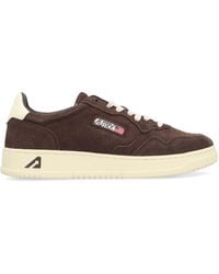 Autry - Medalist Suede Low-Top Sneakers - Lyst