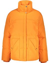 KENZO - Zip And Snap Button Fastening Down Jacket - Lyst