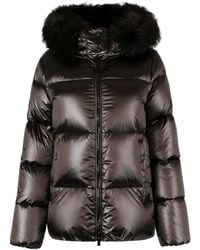 Moorer - Melita Hooded Short Down Jacket - Lyst