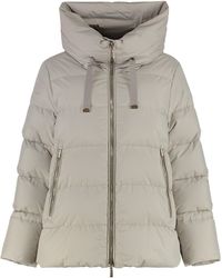Moorer - Gadia Hooded Short Down Jacket - Lyst