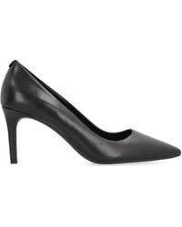 MICHAEL Michael Kors - Alina Leather Pointy-Toe Pumps - Lyst