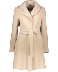 Herno - Elegant Coat With Belt - Lyst