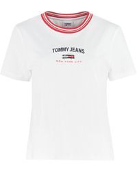 Tommy Hilfiger T-shirts for Women | Online Sale up to 69% off | Lyst