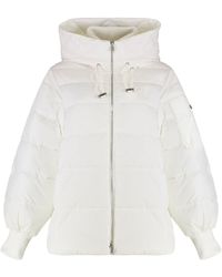 Pinko - Crusca Hooded Short Down Jacket - Lyst