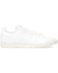 Adidas Stan Smith All White Shoes for Men - Up to 60% off | Lyst