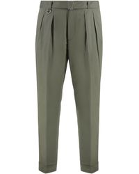 Paolo Pecora - Slim Fit Chino Trousers - Lyst