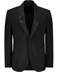 Versace - Single-Breasted One Button Jacket - Lyst
