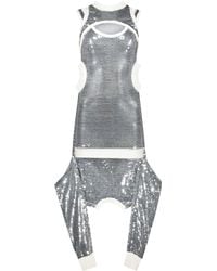 Jeremy Scott - Sequin Mini-Dress - Lyst