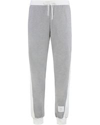 Thom Browne - Cotton Track-pants - Lyst