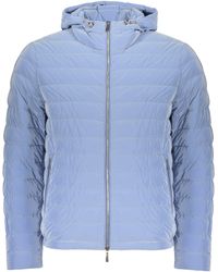 Moorer - Lightweight Down Jacket With Hood - Lyst