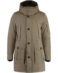 Moorer - Ted Hooded Cotton Parka - Lyst