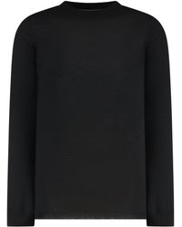 Rick Owens - Virgin Wool Crew-Neck Sweater - Lyst