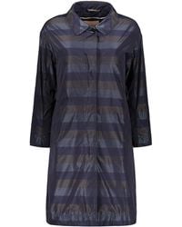 Moorer - Techno Fabric Trench Coat - Lyst