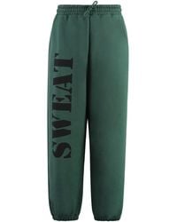 Vetements - Logo Detail Cotton Track-Pants - Lyst