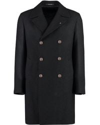Tagliatore - Double-Breasted Coat - Lyst