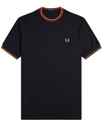 Fred Perry - T-Shirts And Polos - Lyst