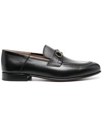 Ferragamo - Gancini Leather Loafers - Lyst