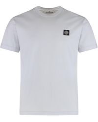 Stone Island - Crew Neck T-Shirt - Lyst