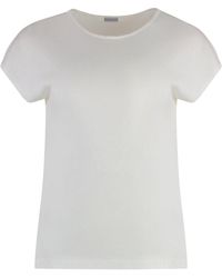 Malo - Knitted T-Shirt - Lyst