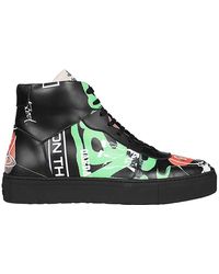Vivienne Westwood - Leather High-Top Sneakers - Lyst