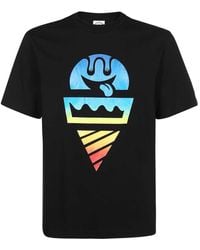 ICECREAM - Printed Cotton T-shirt - Lyst
