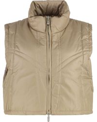 Rhude - Full Zip Down Vest - Lyst