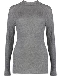 Wolford - Long Sleeve Wool T-Shirt - Lyst