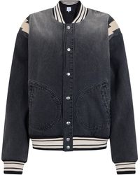 Rhude - Denim Bomber Jacket - Lyst
