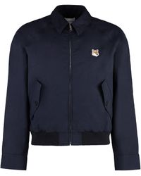 Maison Kitsuné - Cotton Bomber Jacket - Lyst