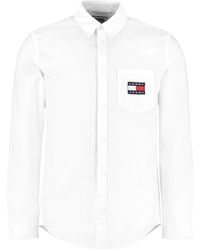 Tommy Hilfiger Oxford Cotton Shirt - White
