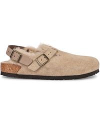 Birkenstock - Tokio Suede Mules - Lyst