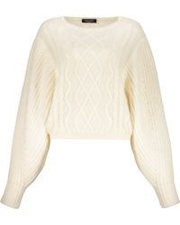 Fabiana Filippi - Long Sleeve Crew-Neck Sweater - Lyst
