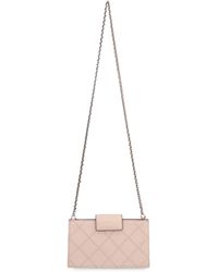 Tory Burch - Fleming Mini Leather Wallet On Chain - Lyst