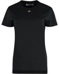 Vivienne Westwood - Logo Cotton T-Shirt - Lyst