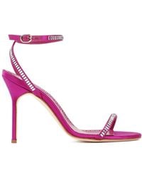 Manolo Blahnik - Crinastra Sandal 105 Shoes - Lyst