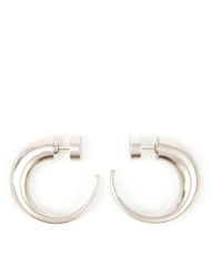 MM6 by Maison Martin Margiela - Round/Flat Big Earrings Sm7Vg0078P7068 - Lyst
