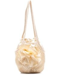 Magda Butrym - Floral Crochet Drawstring Tote Bag - Lyst