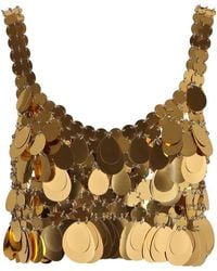 Rabanne - Top Cropped - Lyst