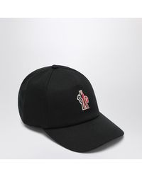 Moncler - Cap With Visor And Logo Patch - Lyst